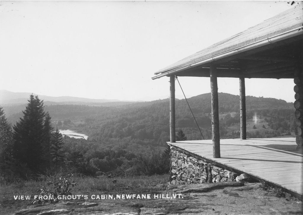 Miniature of View from Grout's Cabin, Newfane Hill, Vt.