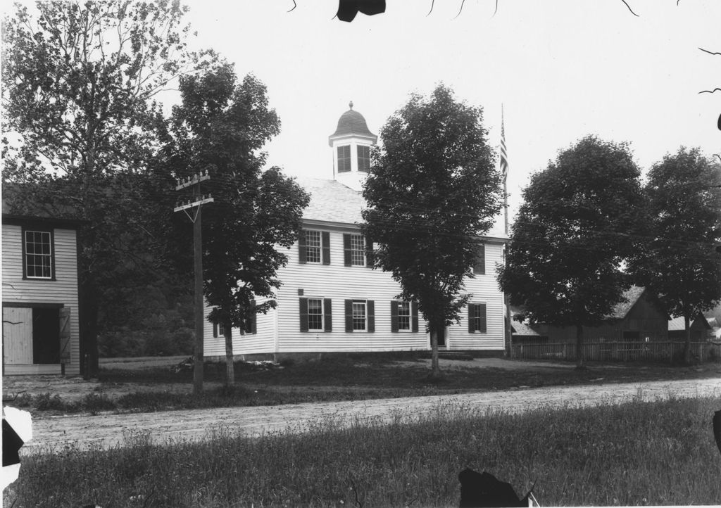 Miniature of Newfane Meeting House, Newfane, Vt.