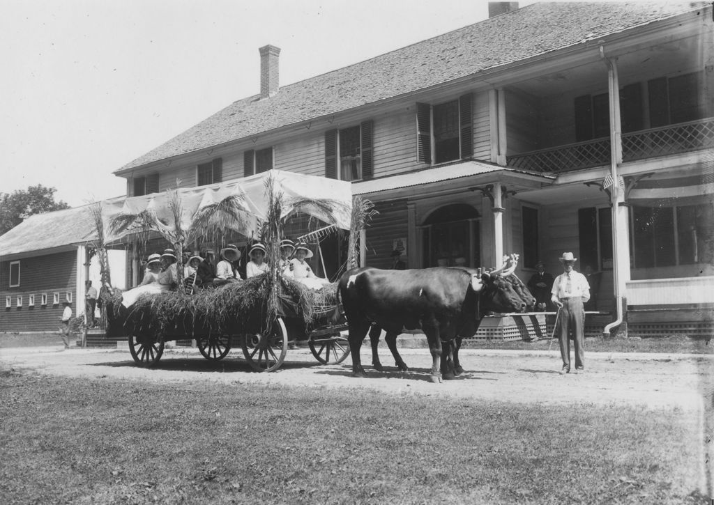 Miniature of 4th of July Parade in front of Newfane Inn, Newfane, Vt.