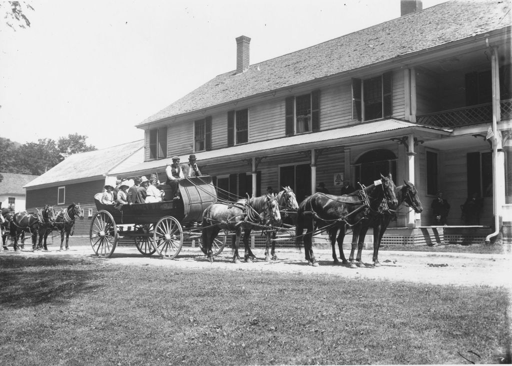 Miniature of 4th of July Parade in front of Newfane Inn, Newfane, Vt.