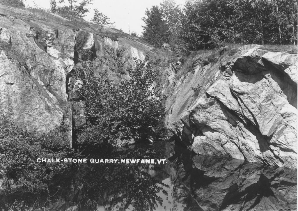 Miniature of Chalk-Stone Quarry, Newfane, Vt.