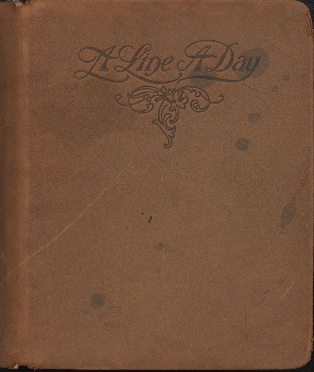 Miniature of Genieve Lamson Diary, 1910-1912