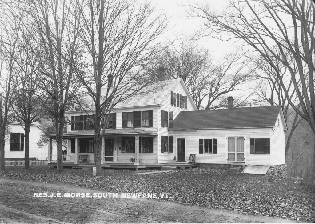 Miniature of Res. J.E. Morse, South Newfane, Vt.