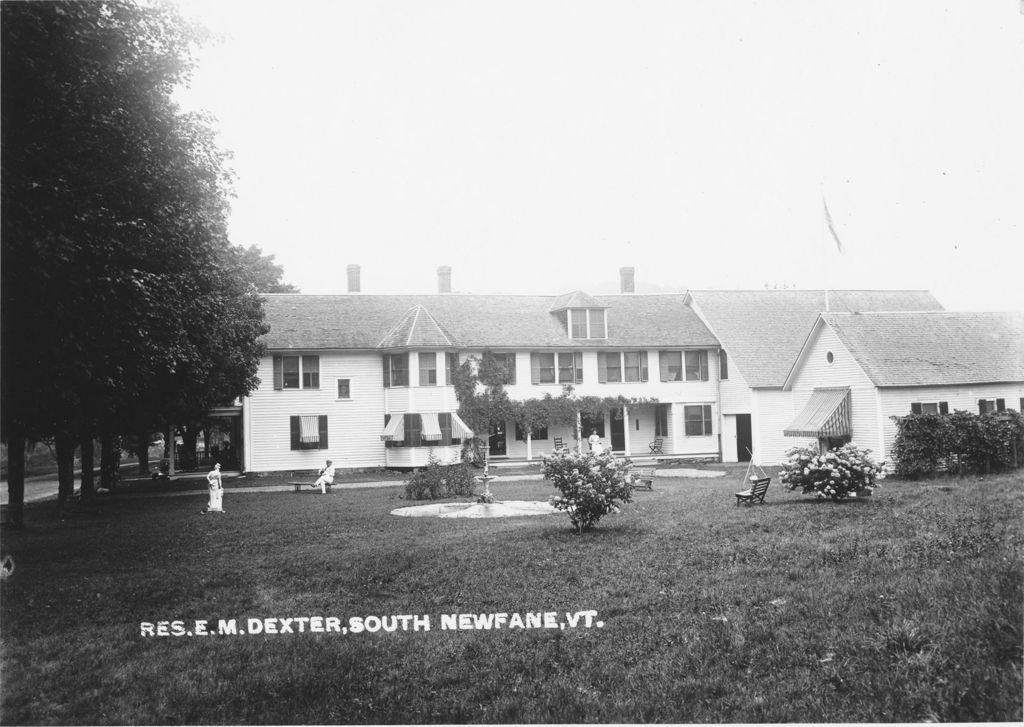 Miniature of Res. E.M. Dexter, South Newfane, Vt.