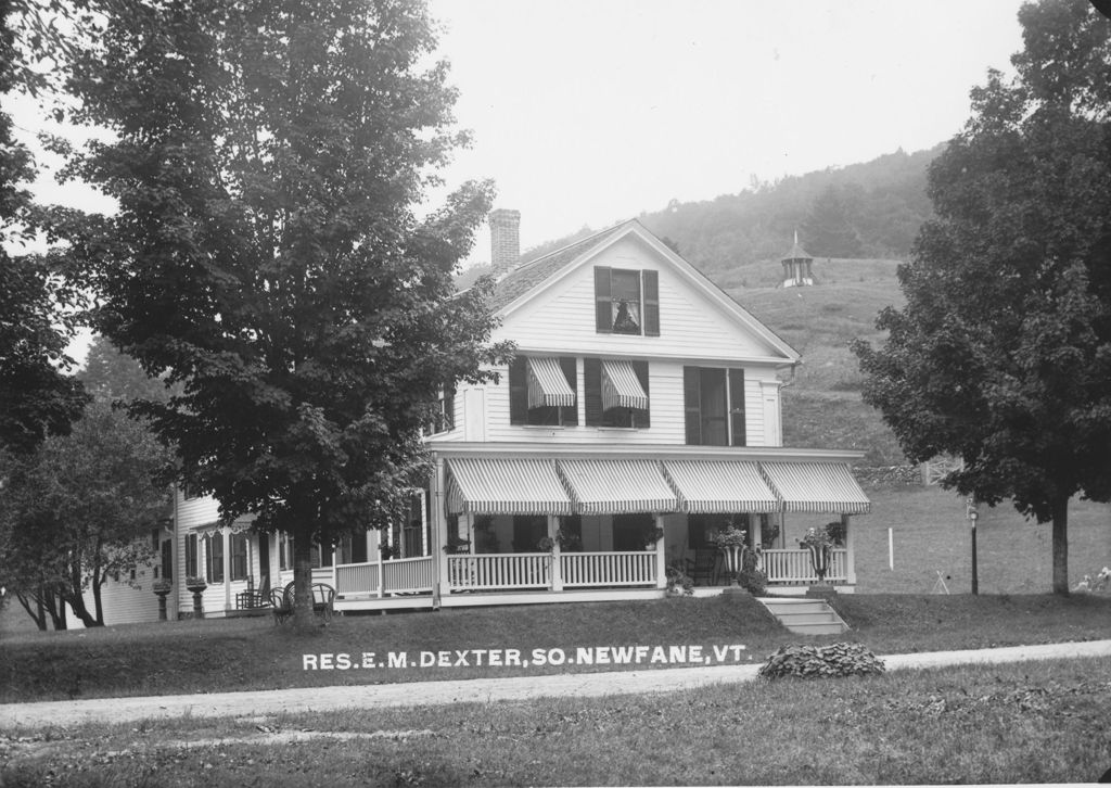 Miniature of Res. E.M. Dexter, South Newfane, Vt.