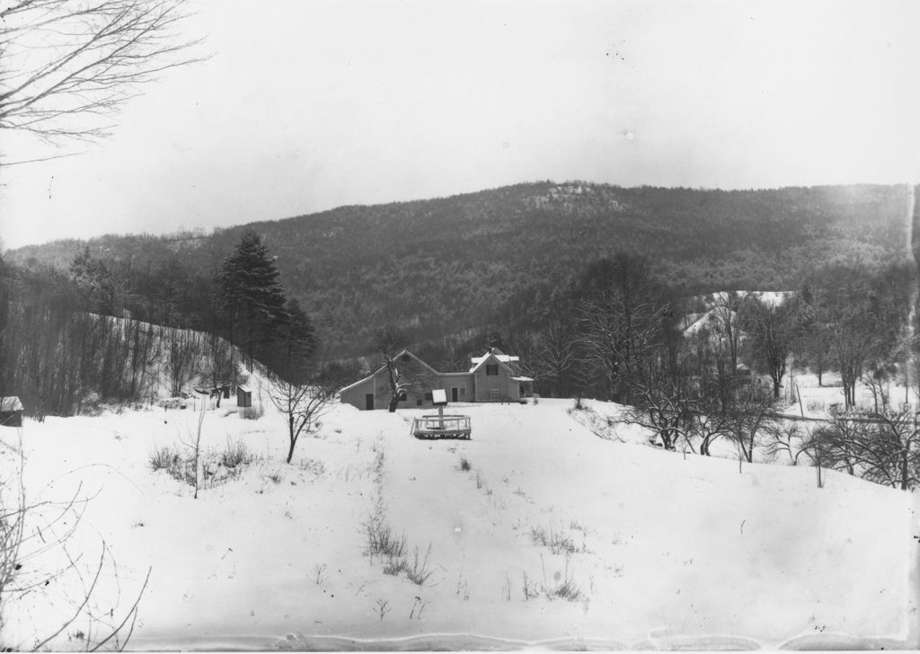 Miniature of [Wastenah in winter, South Newfane, Vt.]