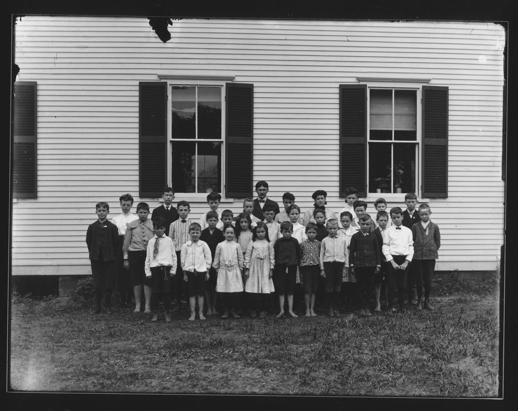 Miniature of Newfane School Class Portrait, Newfane, Vt.