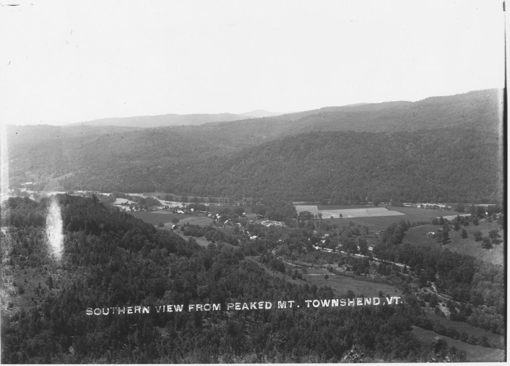 Miniature of Southern View from Peaked Mt., Townshend, Vt.