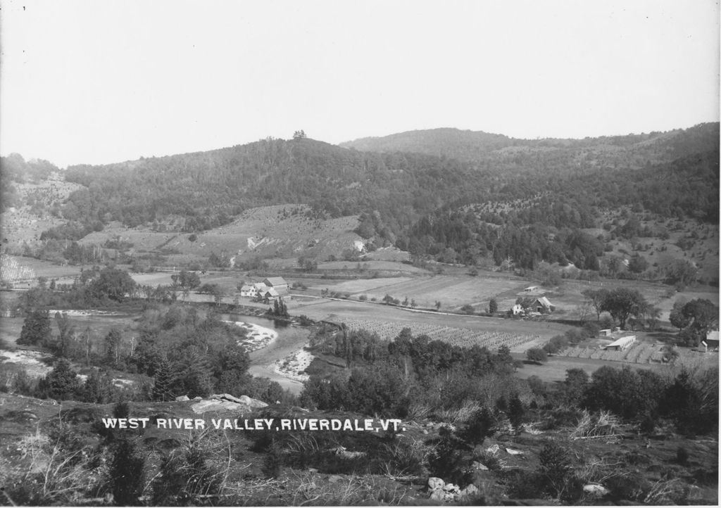 Miniature of West River Valley, Riverdale, Vt.