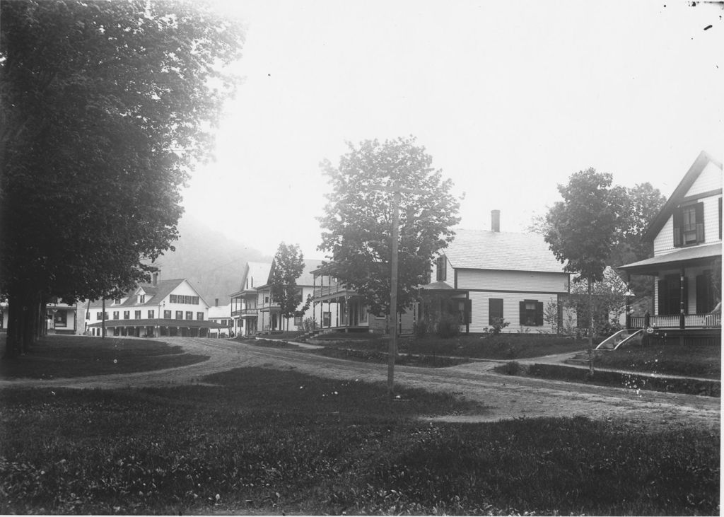 Miniature of Junction of Route 30 and Grafton Road in Townshend, Vt.