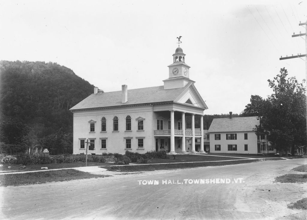 Miniature of Town Hall, Townshend, Vt.