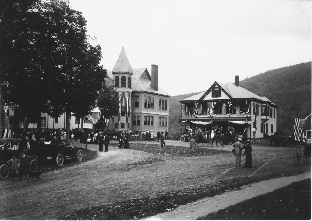 Miniature of Fourth of July Celebration in Towshend Town Center, Vt.