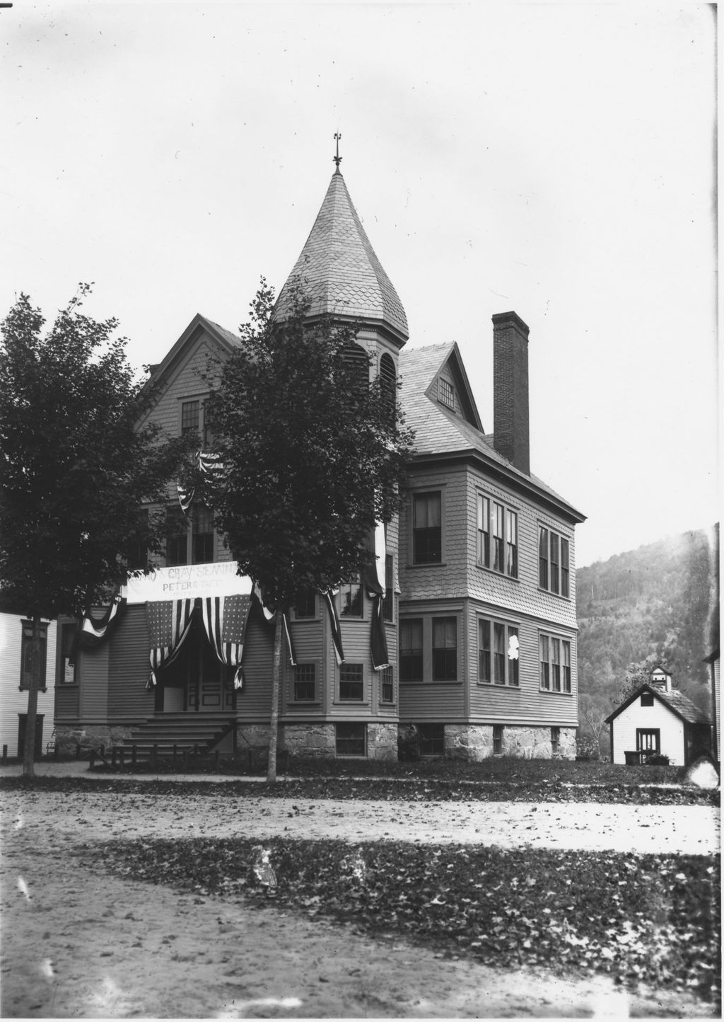 Miniature of Leland and Gray Seminary, Townshend, Vt.