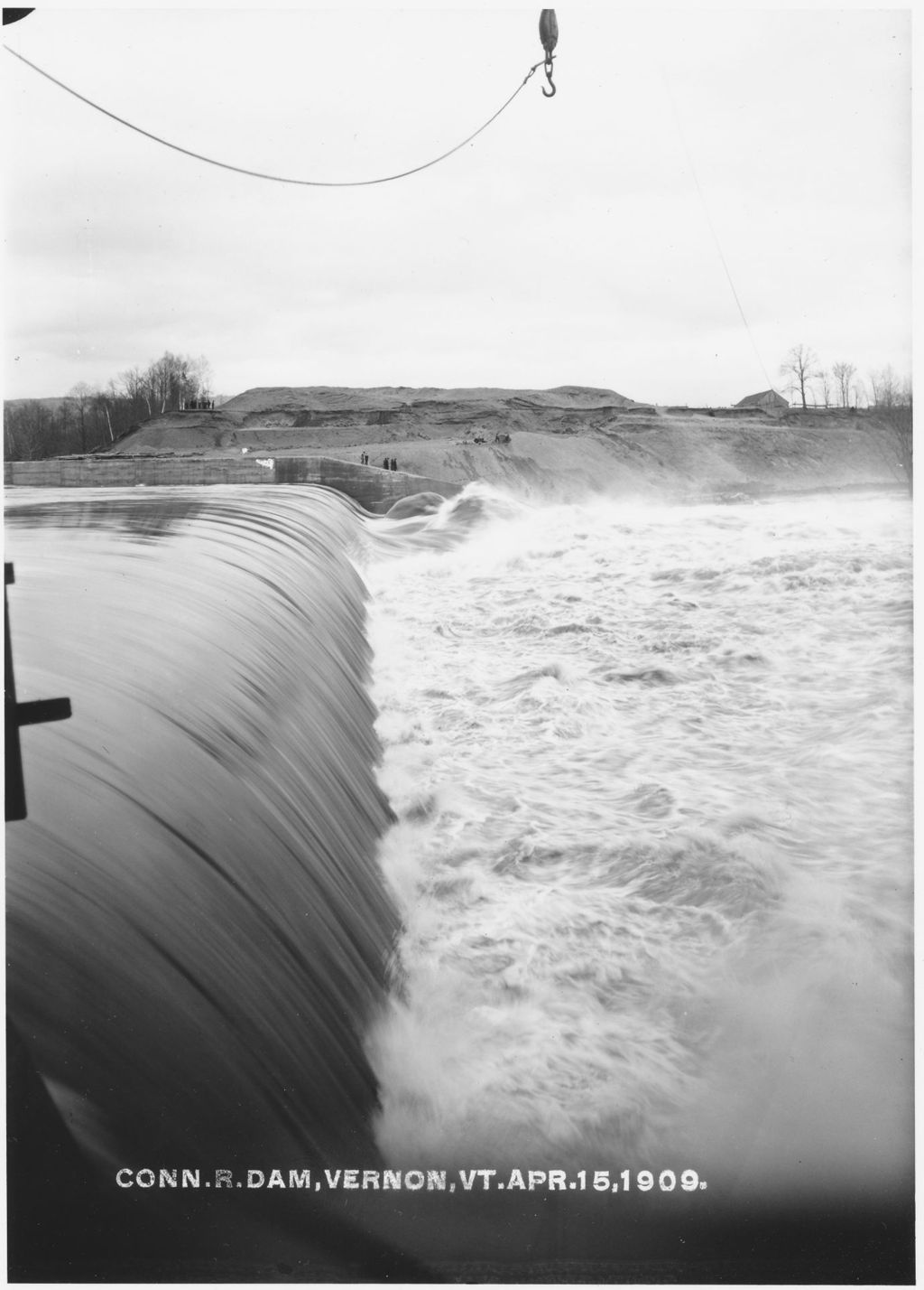 Miniature of Conn. R. Dam, Vernon, Vt. April 15, 1909