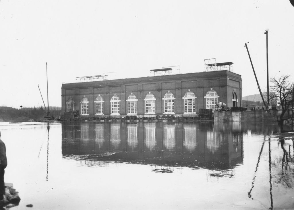 Miniature of Hydro-Electric Power Plant, North Side, Vernon, Vt.