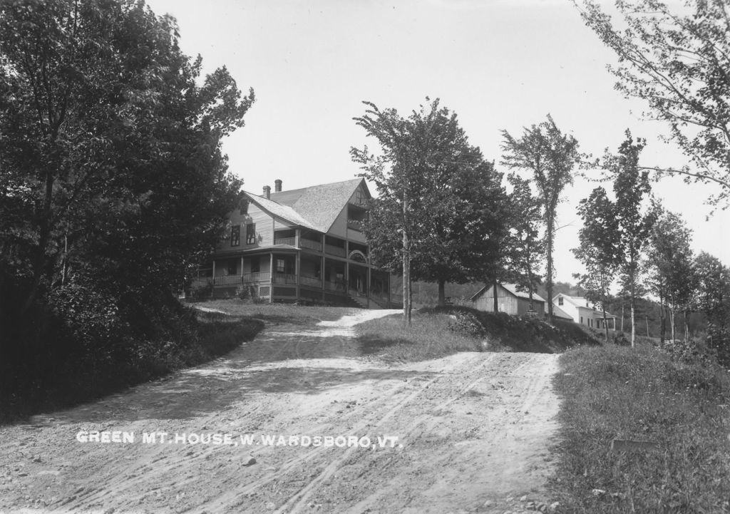 Miniature of Green Mt. House, W. Wardsboro, Vt.