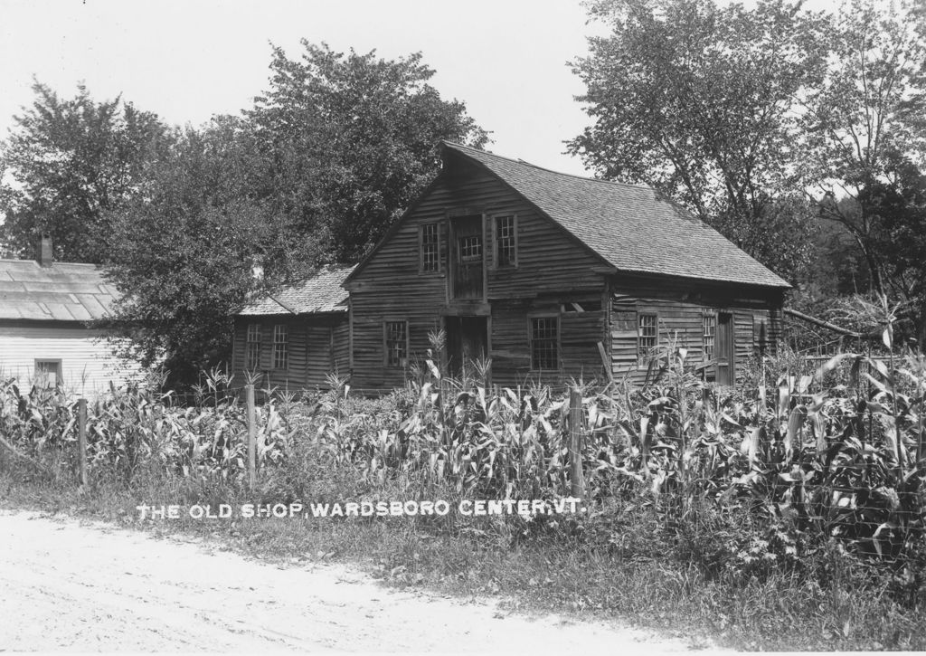 Miniature of The Old Shop, Wardsboro Center, Vt.