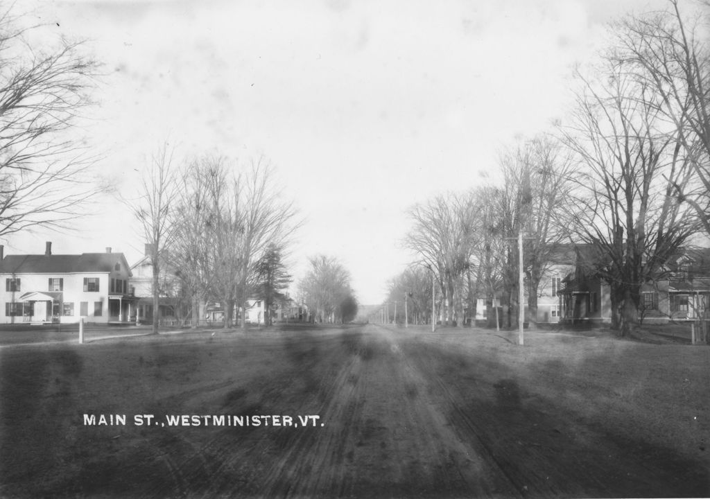 Miniature of Main St., Westminster, Vt.