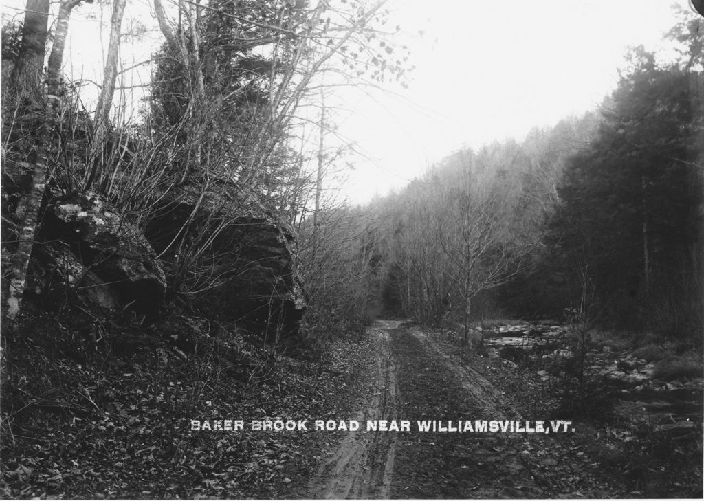 Miniature of Baker Brook Road near Williamsville, Vt