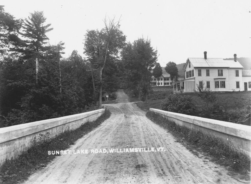 Miniature of Sunset Lake Road, Williamsville, Vt.