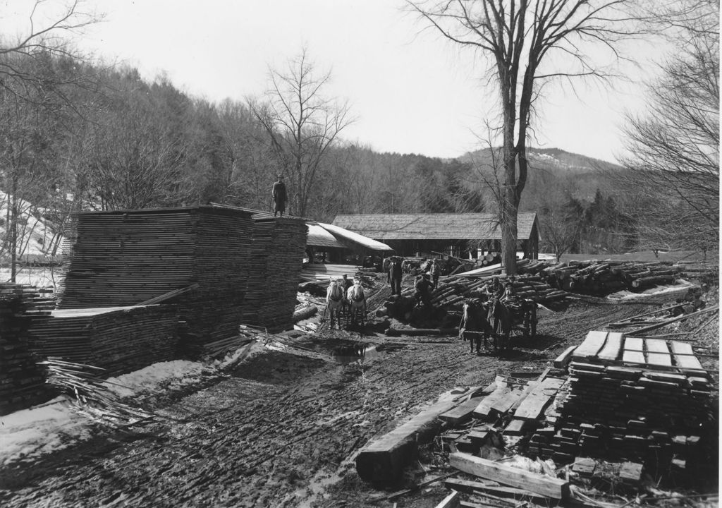 Miniature of Mill on Baker Brook Road, Williamsville, Vt.