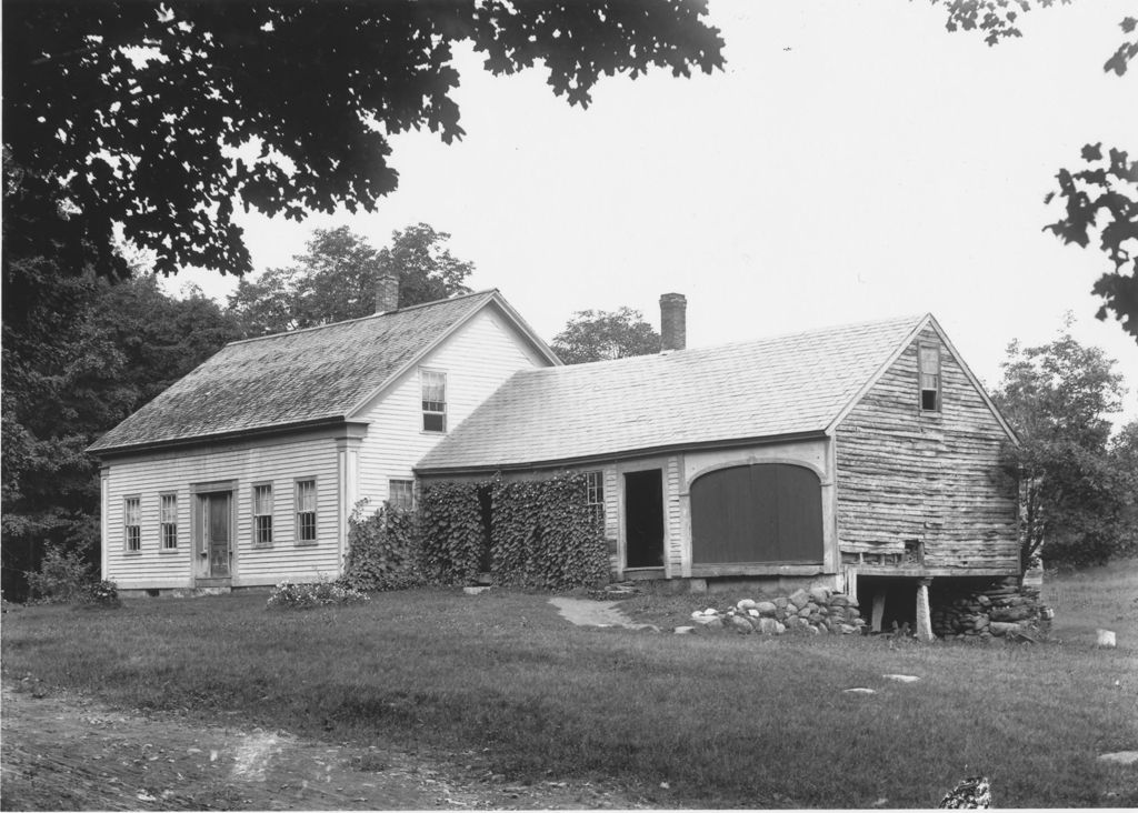 Miniature of Unidentified house with attached barn, Williamsville, Vt.