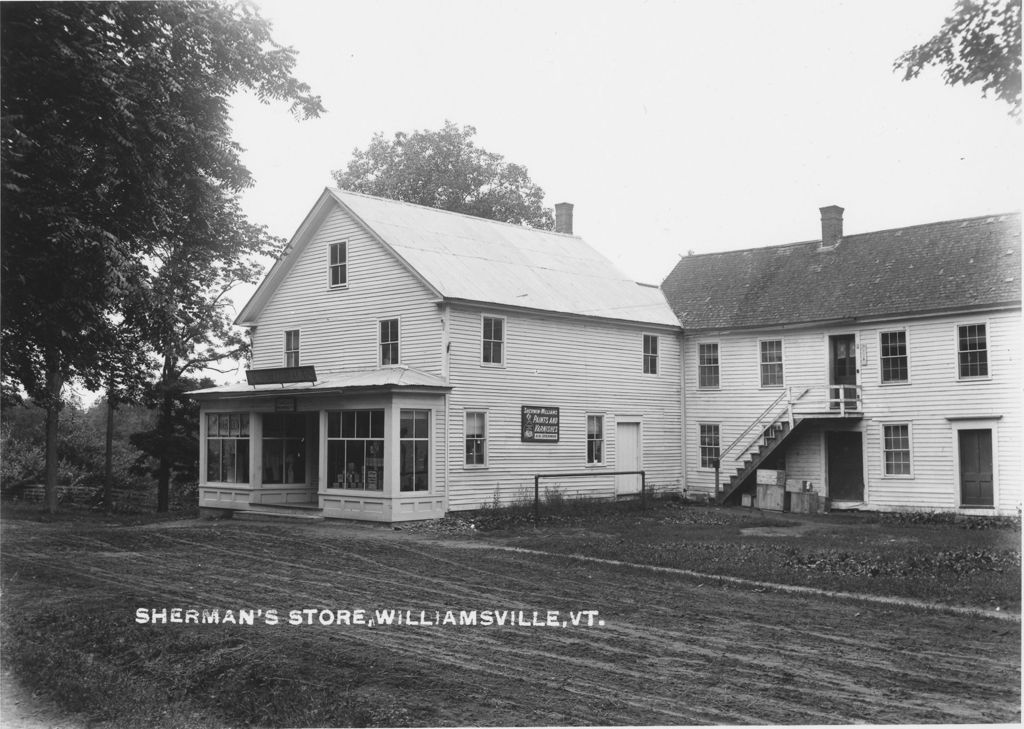 Miniature of Sherman's Store, Williamsvill, Vt.