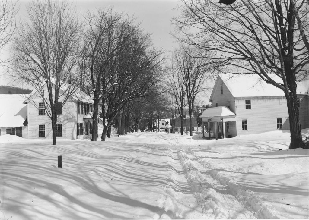 Miniature of Main Street in winter, Williamsville, Vt.