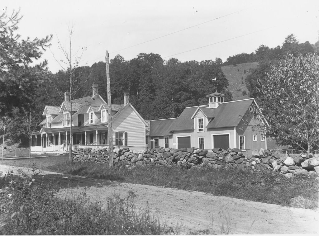 Miniature of H.E. Fryenhagen's house, Williamsville, Vt.