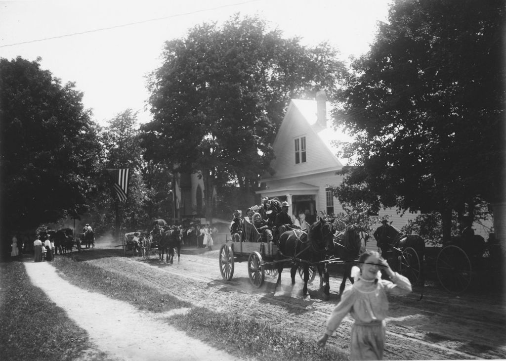 Miniature of Parade participants, Williamsville, Vt.