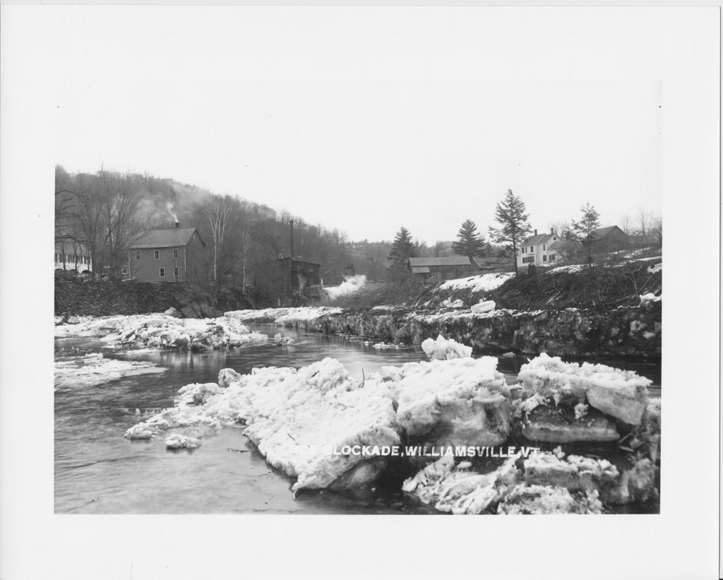 Miniature of Ice Blockade, Williamsville, Vt.