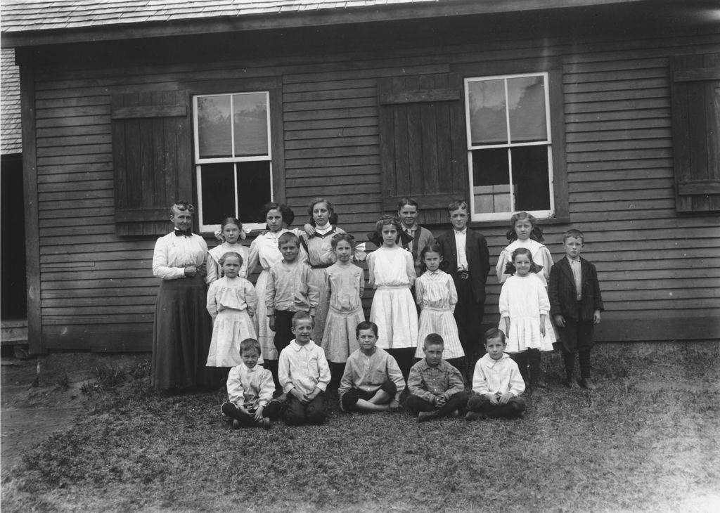 Miniature of Unidentified class portrait, Williamsville, Vt.