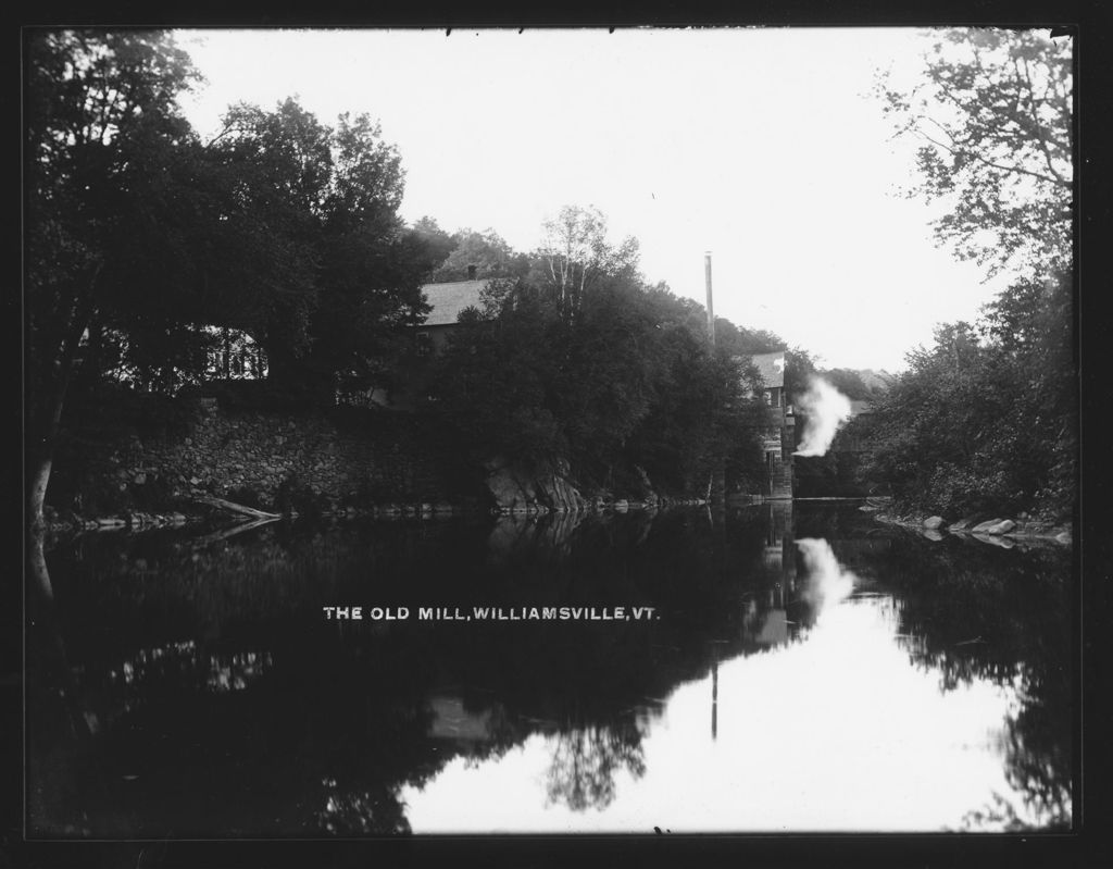 Miniature of The Old Mill, Williamsville, Vt.