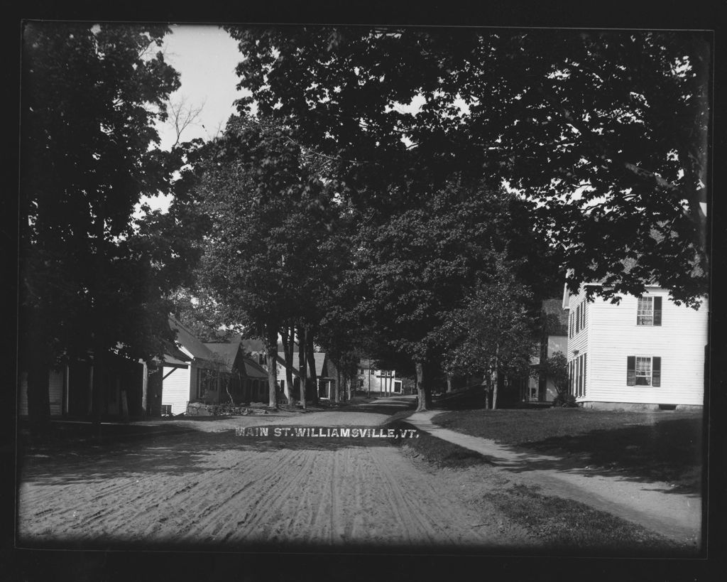 Miniature of Main St, Williamsville, Vt.