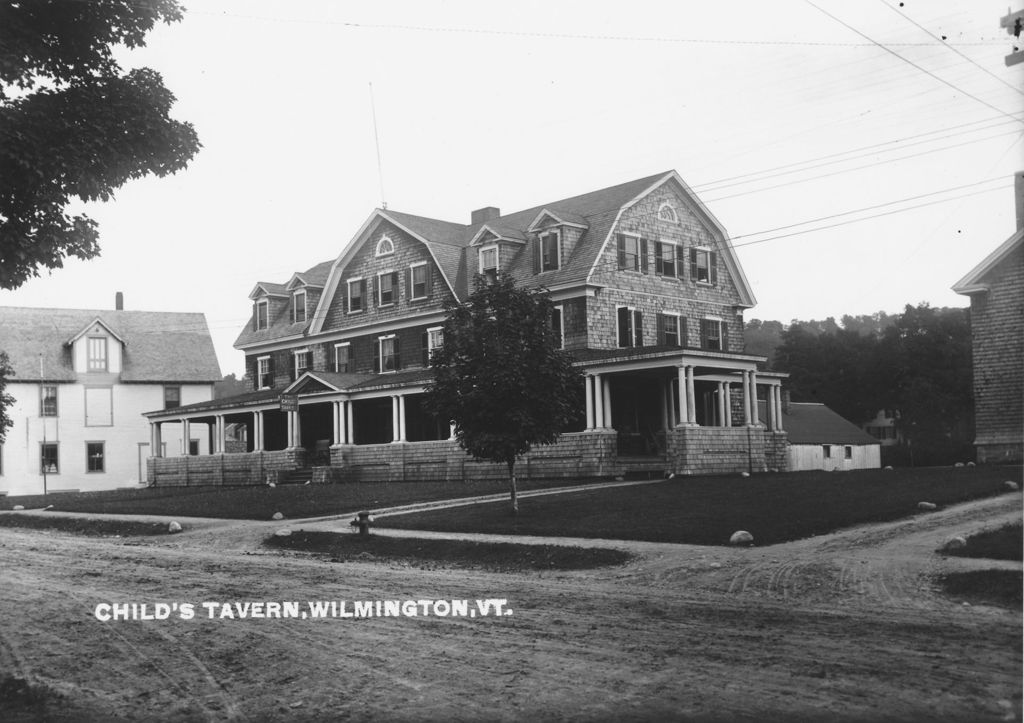 Miniature of Child's Tavern, Wilmington, Vt.