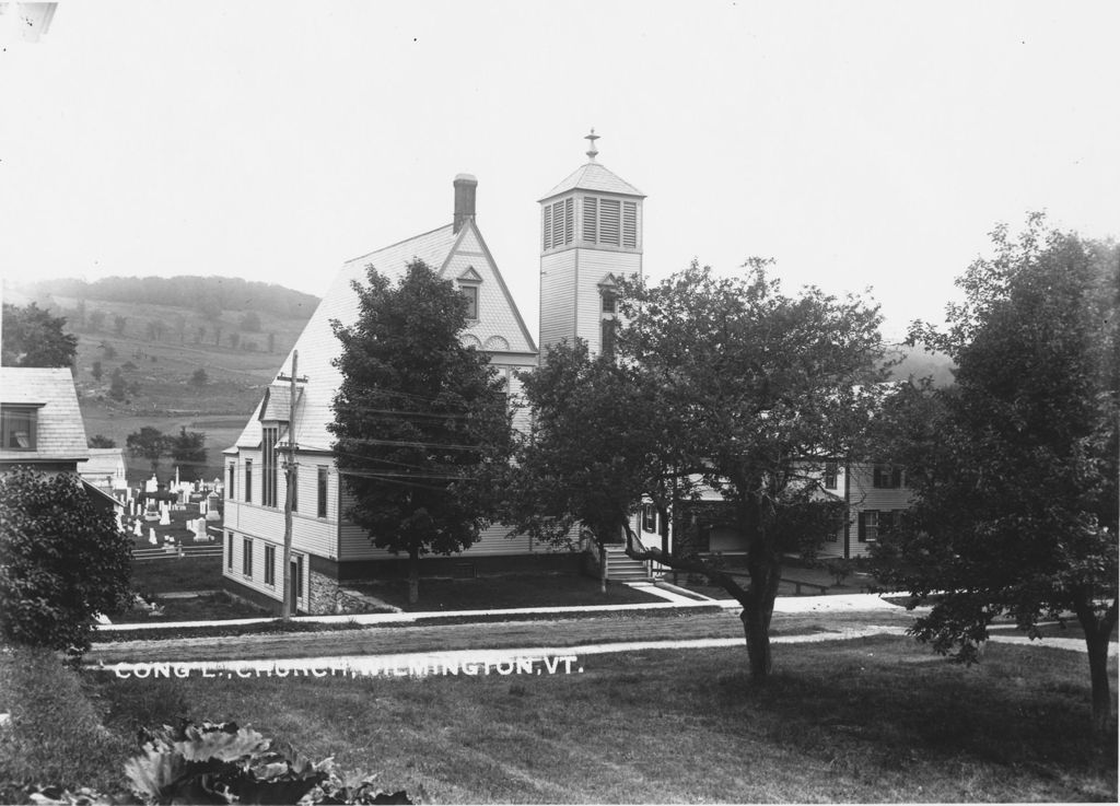 Miniature of Cong'l Church, Wilmington, Vt.