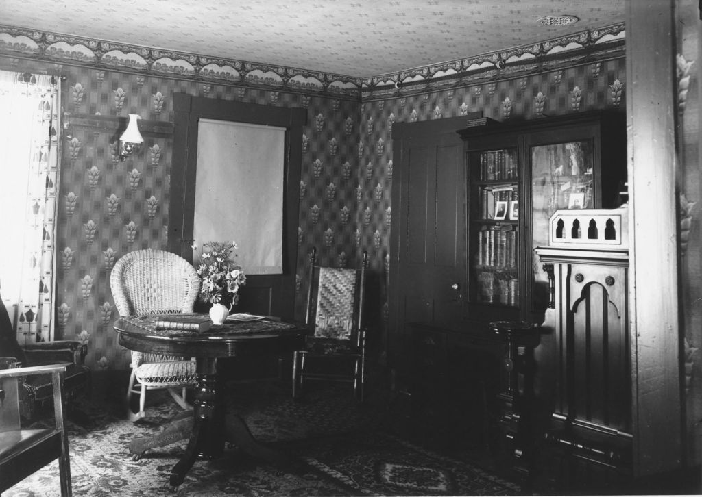 Miniature of Mrs. Eddy's house interior