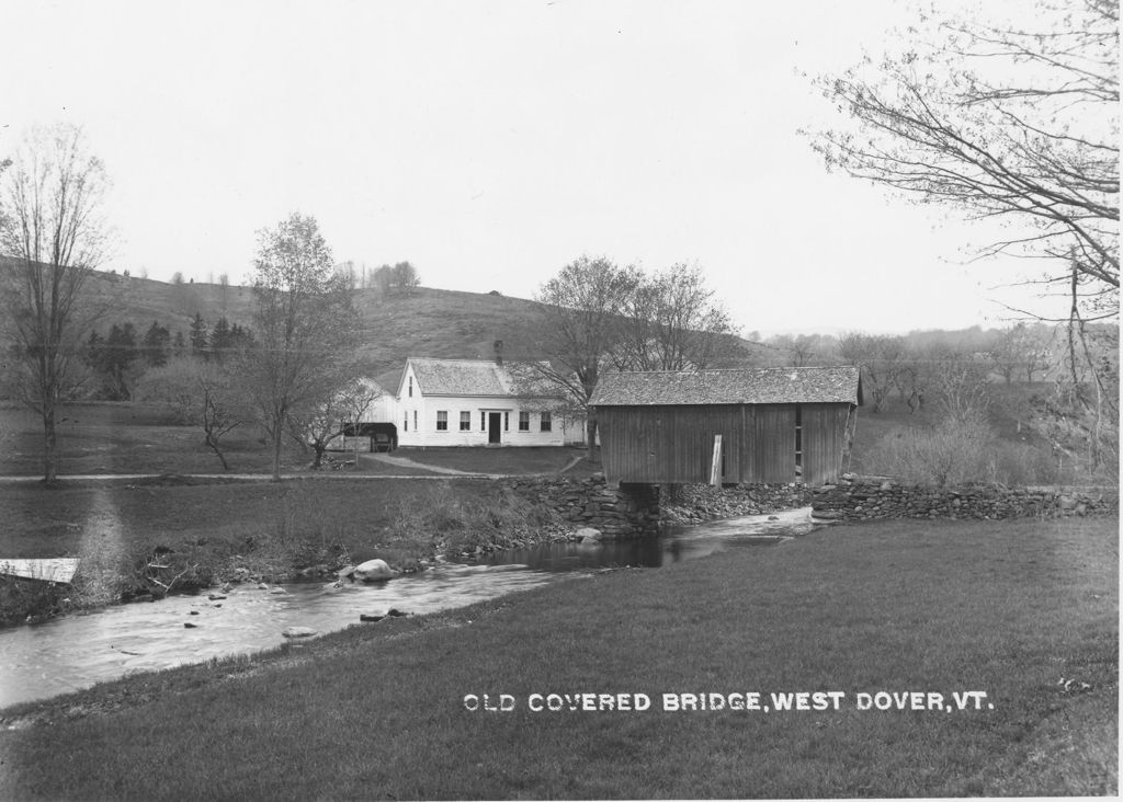 Miniature of Old covered Bridge, West Dover, Vt.