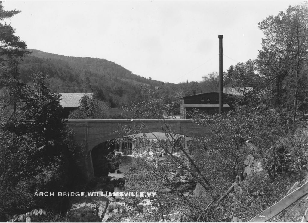 Miniature of Arch Bridge, Williamsville, Vt.