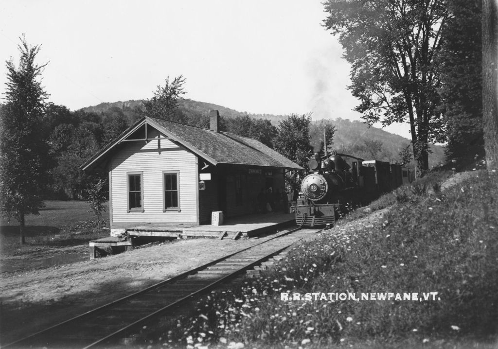 Miniature of R.R. Station, Newfane, Vt.