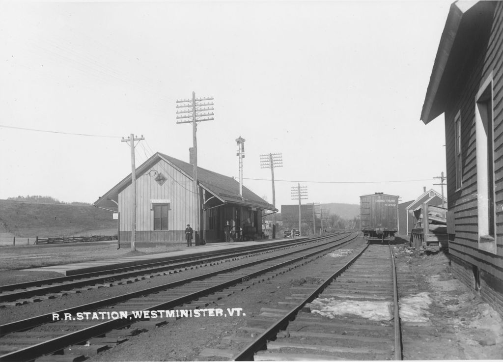 Miniature of R.R. Station, Westminster, Vt.