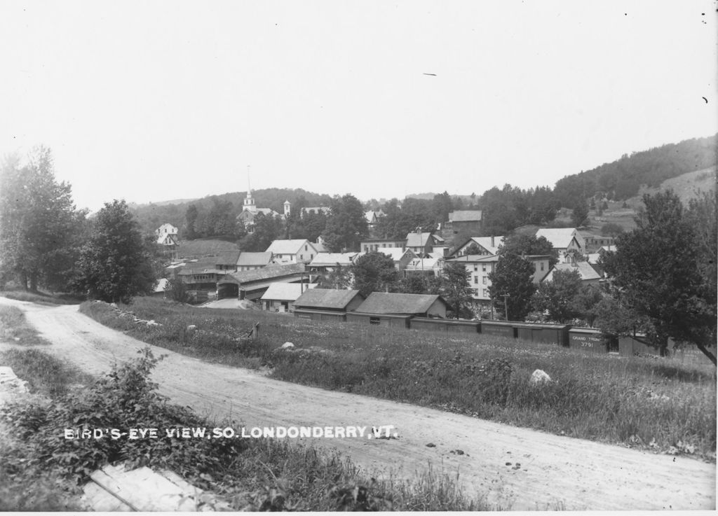 Miniature of Birds-eye View, So. Londonderry, Vt.