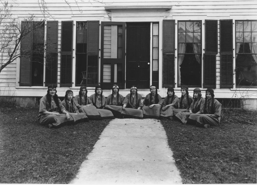 Miniature of Campfire girls, Williamsville, Vt.