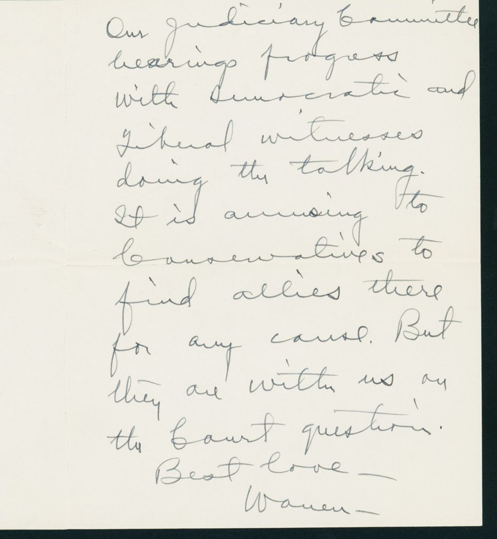 Miniature of Letter to Mrs. C.G. (Ann) Austin, April 5, 1937