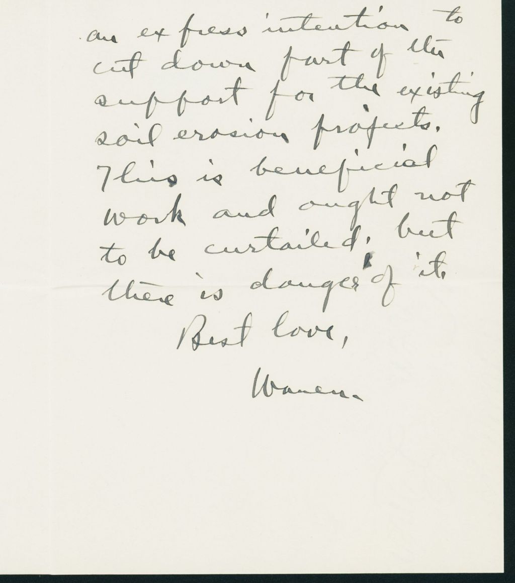 Miniature of Letter to Mrs. C.G. (Ann) Austin, December 16, 1937