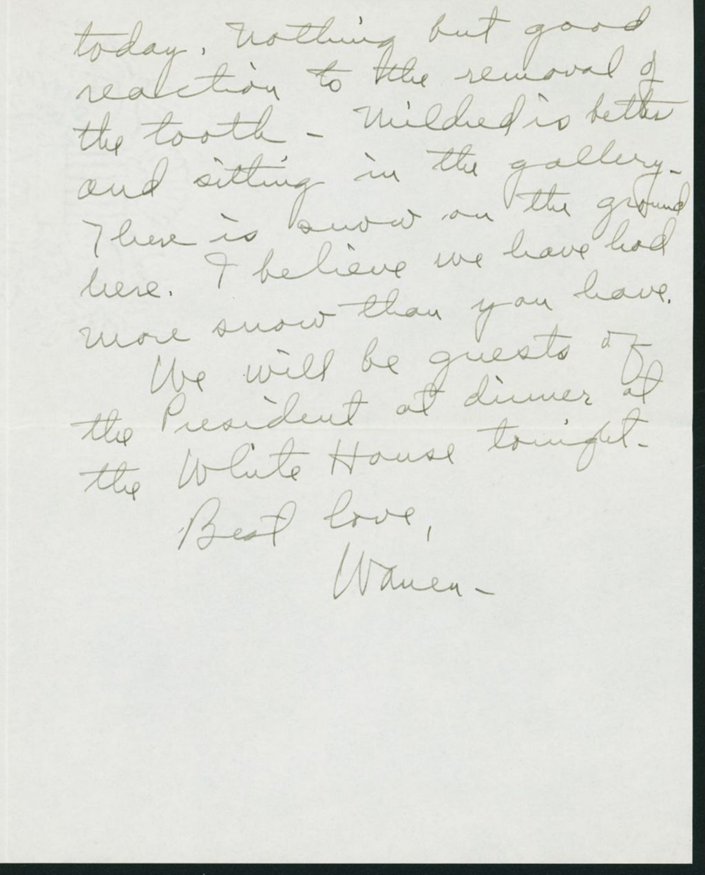 Miniature of Letter to Mrs. C.G. (Ann) Austin, January 19, 1939