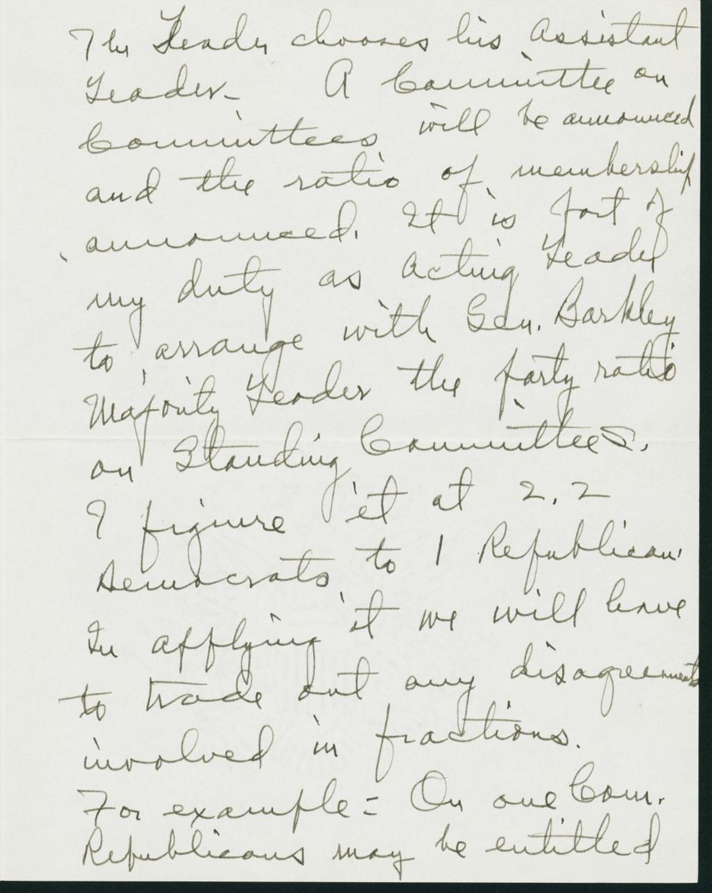 Miniature of Warren R. Austin letter to Mrs. C.G. (Ann) Austin, December 27, 1940