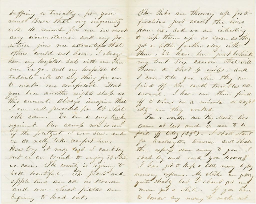 Miniature of Joseph Rutherford to [Hannah Rutherford]