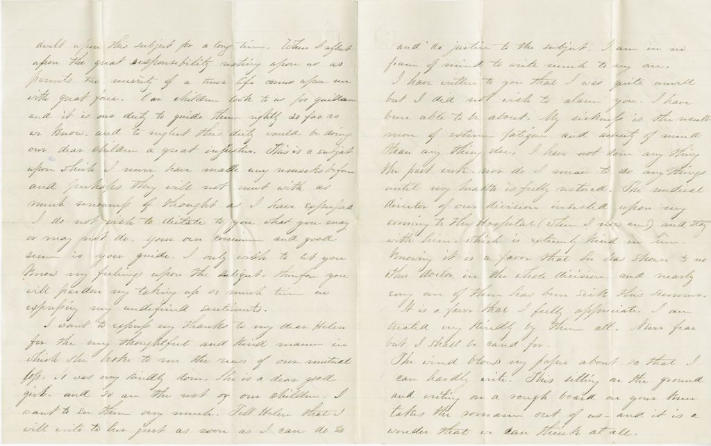 Miniature of Joseph Rutherford to [Hannah Rutherford]