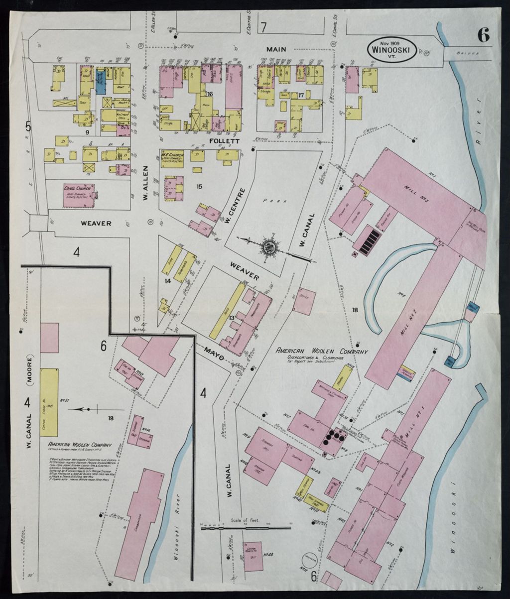 Miniature of Winooski 1909, sheet 06